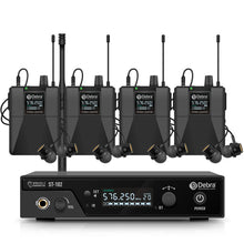Load image into Gallery viewer, D Debra Audio PRO ST-102/ ST-202 UHF Stereo Wireless In-Ear Monitor System with Monitoring Type for Stage, Receiver for Studio, Guitar, Band Performance, Live Performance