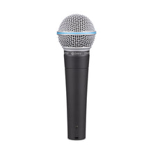 Load image into Gallery viewer, D Debra DM58 Wired Dynamic Microphone, Cardioid Dynamic Vocal Handheld Mic with Mic Clips, Suited for Speakers, Karaoke Singing Machine, Amp, Mixer Audio
