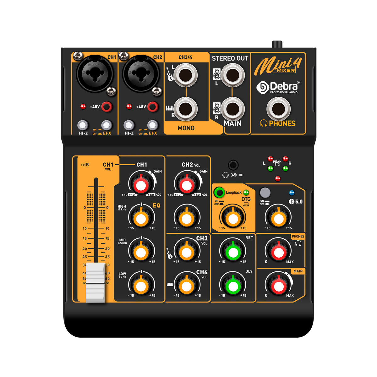 ミキサー 配信用 4ch 美品 初心者 Debra Amazon | 高音質D Debra Audio DI-4UXミキサー オーディオ