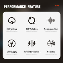 Load image into Gallery viewer, D Debra GSN10 Gooseneck Condenser Microphone USB Microphones with Mute Function Base LED Indicator XLR Mic Suitable for Meetings, Conferences, Streaming, Lectures, PC Games