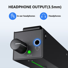 Laden Sie das Bild in den Galerie-Viewer, D Debra Audio EMPS Stereo Monitor Headphone Amplifier, Portable Audio Adapter with TRS/XLR Mixed Input, 3.5mm Output, Plug and Play for Android/iOS/PC/Mac