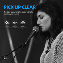 Load image into Gallery viewer, D Debra DM58 Wired Dynamic Microphone, Cardioid Dynamic Vocal Handheld Mic with Mic Clips, Suited for Speakers, Karaoke Singing Machine, Amp, Mixer Audio