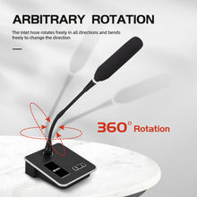 Load image into Gallery viewer, D Debra GSN10 Gooseneck Condenser Microphone USB Microphones with Mute Function Base LED Indicator XLR Mic Suitable for Meetings, Conferences, Streaming, Lectures, PC Games