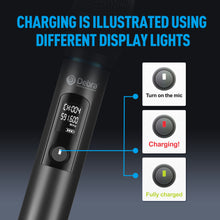 Load image into Gallery viewer, D Debra Audio Wireless Microphone System Pro UX400 UHF 4 Channle Rechargeable Handheld Microphone, Ideal for Meeting Church Speech Party