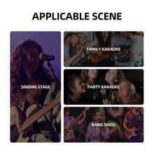 Load image into Gallery viewer, Wireless Microphone System D Debra UHF UBR-102 with Dual Cordless Mics, 260ft Range, Suitable for Church, Lectures, Karaoke, Weddings, DJ, and Bars