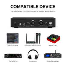Load image into Gallery viewer, D Debra Audio PRO ST-102/ ST-202 UHF Stereo Wireless In-Ear Monitor System with Monitoring Type for Stage, Receiver for Studio, Guitar, Band Performance, Live Performance