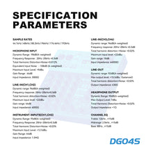 Load image into Gallery viewer, D Debra Pro Audio Mixer DG04S, 4-Channel Sound Board Mixing Console With USB 99 DSP Digital Effects Mic Preamps for PC Smartphone Studio Recording Webcast