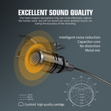 Load image into Gallery viewer, Debra Audio DV-01/02 UHF Wireless Microphone System with Lavalier Mic 30 Selectable Channels 50m Range for DSLR Camera Phone Live Recording