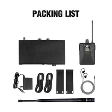 Загрузить изображение в средство просмотра галереи, D Debra Audio PRO ER-102 UHF IEM Mono Wireless In-Ear Monitor System with Monitoring Type for Stage, Band, Recording Studio,Guitar, Live Performance