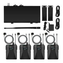 Load image into Gallery viewer, D Debra Audio PRO ST-102/ ST-202 UHF Stereo Wireless In-Ear Monitor System with Monitoring Type for Stage, Receiver for Studio, Guitar, Band Performance, Live Performance