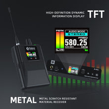 Cargar imagen en el visor de la galería, D Debra PRO M-PROI UHF Stereo Wireless In-Ear Monitor System, Wireless IEM with Automatic Frequency Search Function, 560-590Mhz Transmitter and Receiver, Idea for Stage, Studio, Band Performance, Live Performance