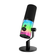 Load image into Gallery viewer, D Debra Audio DLB-77 USB/XLR Dynamic Condenser Microphone with RGB Lighting - Cardioid Gaming Mic, Touch Controls, 192kHz/24bit HD Audio for Streaming, Podcast & Recording
