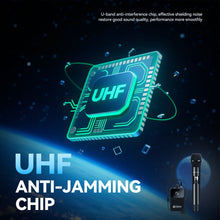 Carregar imagem no visualizador da galeria, D Debra Audio Wireless Microphone System Pro DU4004/DU8008 UHF Wireless Handheld Gooseneck Lavalier Headset Mics, Adjustable Frequency 260FT Range, Ideal for Meeting Church Speech Party