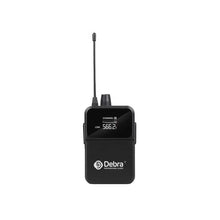 Load image into Gallery viewer, Wireless Microphone System D Debra UHF UBR-102 with Dual Cordless Mics, 260ft Range, Suitable for Church, Lectures, Karaoke, Weddings, DJ, and Bars
