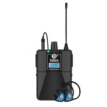 Загрузить изображение в средство просмотра галереи, D Debra Audio PRO ER-202 UHF Dual Channel Wireless In-Ear Monitor System with Monitoring Type for Stage, Receiver, Studio, Guitar, Band Performance