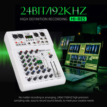 Загрузить изображение в средство просмотра галереи, D Debra Audio PRMX-6 Professional Recording Sound Card Audio Interface Mixing Console