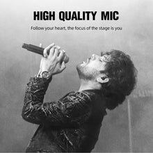 Carregar imagem no visualizador da galeria, D Debra Audio Wireless Microphone System Wireless Dynamic Handheld Microphone with Rechargeable Receiver for Karaoke Singing, Wedding, DJ, Party, Speech, Church, Class Use, 200ft