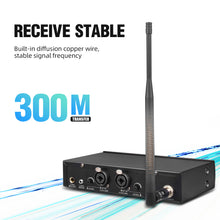 Load image into Gallery viewer, D Debra Audio PRO ER-102 UHF IEM Mono Wireless in Ear Monitor System with Monitoring Type for Stage, Band, Recording Studio,Guitar, Live Performance