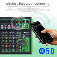 Load image into Gallery viewer, D Debra Audio DI-UX Series Professional Portable Recording Mixer Audio With USB 99 DSP Digital Effects For DJ Mixer Console Karaoke Recording Studio