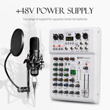 Загрузить изображение в средство просмотра галереи, D Debra Audio PRMX-6 Professional Recording Sound Card Audio Interface Mixing Console