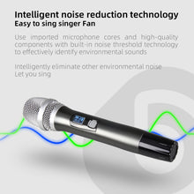 Load image into Gallery viewer, D Debra Audio R202 Professional 2x100 Channels UHF Wireless Handheld Microphone System, Ideal for Karaoke Church Party