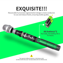 Load image into Gallery viewer, D Debra Audio New Model TD-220 Professional UHF True Diversity 2 Channel Wireless Microphones System with 2 Cordless Handheld Mic