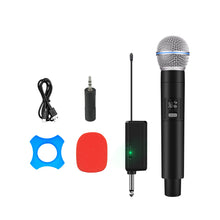 Carregar imagem no visualizador da galeria, D Debra Audio Wireless Microphone System Wireless Dynamic Handheld Microphone with Rechargeable Receiver for Karaoke Singing, Wedding, DJ, Party, Speech, Church, Class Use, 200ft
