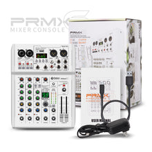 Загрузить изображение в средство просмотра галереи, D Debra Audio PRMX-6 Professional Recording Sound Card Audio Interface Mixing Console