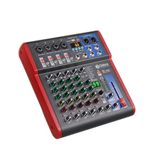 Load image into Gallery viewer, D Debra SI-UX Series Professional Portable Recording Mixer Audio with 99 DSP Digital Effects Mic Preamps and USB for DJ Mixer Console Karaoke Home Recording Studio