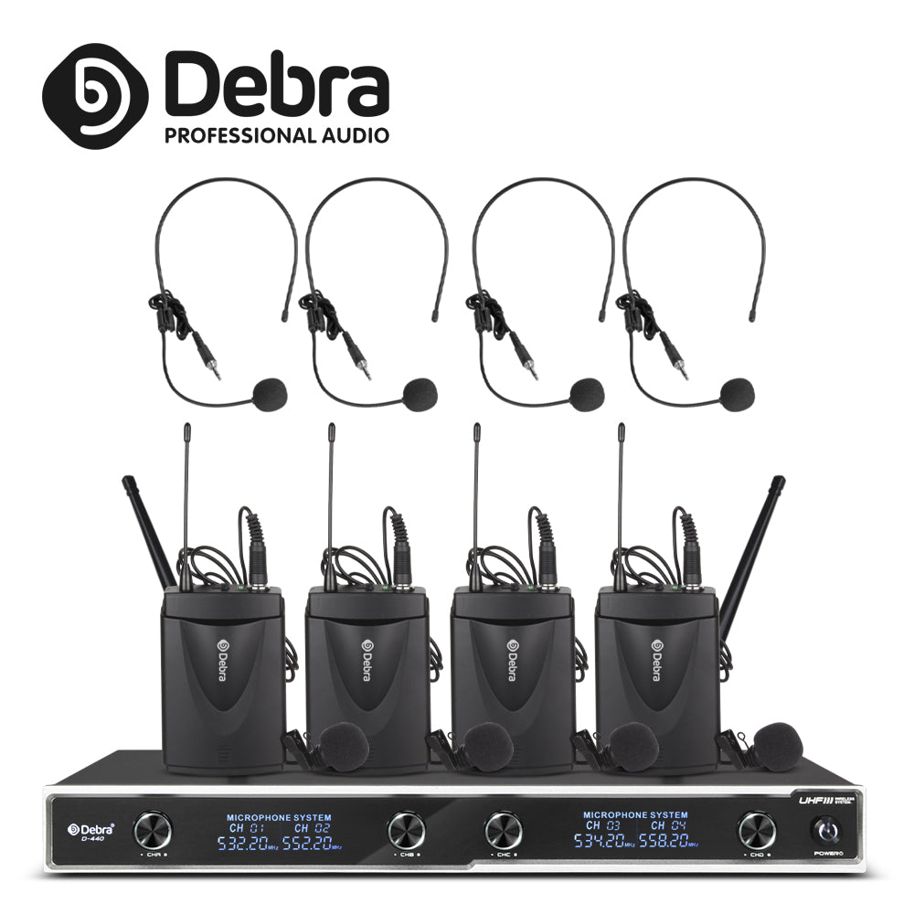 Sans Fil Microphone Systeme D Debra Audio VM302 avec Tunisia
