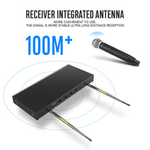 Load image into Gallery viewer, D Debra Audio D-440 UHF 4 Channel Wireless Microphone System With Cordless Mics