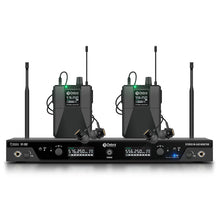Load image into Gallery viewer, D Debra Audio PRO ST-102/ ST-202 UHF Stereo Wireless In-Ear Monitor System with Monitoring Type for Stage, Receiver for Studio, Guitar, Band Performance, Live Performance
