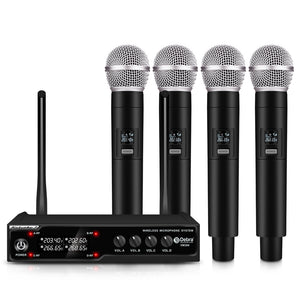 D Debra Audio VM302/VM304 VHF Wireless Microphone System With Handheld Mics