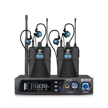 Загрузить изображение в средство просмотра галереи, D Debra Audio PRO ER-102 UHF IEM Mono Wireless In-Ear Monitor System with Monitoring Type for Stage, Band, Recording Studio,Guitar, Live Performance
