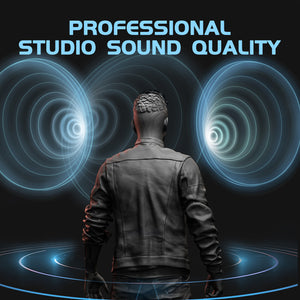D Debra DX8A Audio Monitor Speakers with Volume Control XLR/6.5mm Inputs, Ideal for Music Production, Live Broadcasting, Gaming, Small Performances