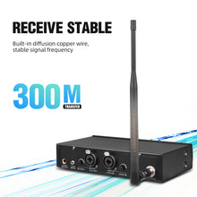 Загрузить изображение в средство просмотра галереи, D Debra Audio PRO ER-102 UHF IEM Mono Wireless In-Ear Monitor System with Monitoring Type for Stage, Band, Recording Studio,Guitar, Live Performance
