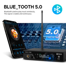 Load image into Gallery viewer, D Debra Audio PRO ST-102/ ST-202 UHF Stereo Wireless In-Ear Monitor System with Monitoring Type for Stage, Receiver for Studio, Guitar, Band Performance, Live Performance
