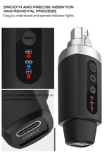 Загрузить изображение в средство просмотра галереи, D Debra Audio M-04 Wireless Audio Transceiver System, Plug And Play Mini Wireless Microphone System for Karaoke, Wedding, DJ, Speech, Party, 164FT
