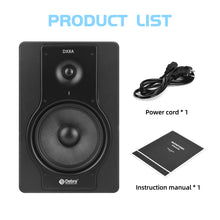 Load image into Gallery viewer, D Debra DX8A Audio Monitor Speakers with Volume Control XLR/6.5mm Inputs, Ideal for Music Production, Live Broadcasting, Gaming, Small Performances

