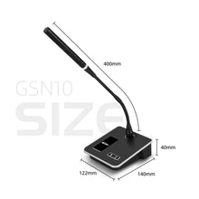 Load image into Gallery viewer, D Debra Gooseneck Condenser Microphone USB Microphones with Mute Function Base LED Indicator XLR Mic Suitable for Meetings, Conferences, Streaming, Lectures, PC Games
