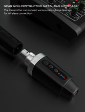Загрузить изображение в средство просмотра галереи, D Debra Audio M-04 Wireless Audio Transceiver System, Plug And Play Mini Wireless Microphone System for Karaoke, Wedding, DJ, Speech, Party, 164FT

