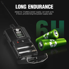 Загрузить изображение в средство просмотра галереи, D Debra Audio PRO ER-102 UHF IEM Mono Wireless In-Ear Monitor System with Monitoring Type for Stage, Band, Recording Studio,Guitar, Live Performance
