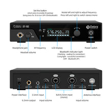 Load image into Gallery viewer, D Debra Audio PRO ST-102/ ST-202 UHF Stereo Wireless In-Ear Monitor System with Monitoring Type for Stage, Receiver for Studio, Guitar, Band Performance, Live Performance
