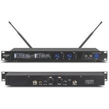 Load image into Gallery viewer, D Debra Audio PRO Mono ER-202 UHF Dual Channel Wireless in Ear Monitor System with Monitoring Type for Stage, Receiver, Studio, Guitar, Band Performance

