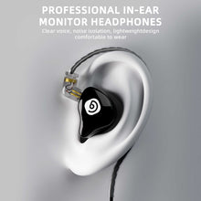 Cargar imagen en el visor de la galería, D Debra PRO M-PROI UHF Stereo Wireless In-Ear Monitor System, Wireless IEM with Automatic Frequency Search Function, 560-590Mhz Transmitter and Receiver, Idea for Stage, Studio, Band Performance, Live Performance
