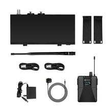 Load image into Gallery viewer, D Debra Audio PRO ST-102/ ST-202 UHF Stereo Wireless In-Ear Monitor System with Monitoring Type for Stage, Receiver for Studio, Guitar, Band Performance, Live Performance
