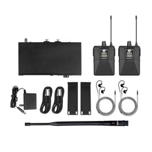 Загрузить изображение в средство просмотра галереи, D Debra Audio PRO ER-102 UHF IEM Mono Wireless In-Ear Monitor System with Monitoring Type for Stage, Band, Recording Studio,Guitar, Live Performance

