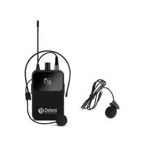 D Debra Audio Wireless Microphone System Pro DU4004/DU8008 UHF&nbsp;Wireless Handheld Gooseneck Lavalier Headset Mics, Adjustable Frequency 260FT Range, Ideal for Meeting Church Speech Party