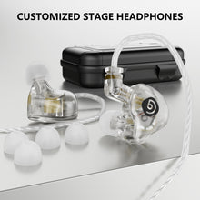 Laden Sie das Bild in den Galerie-Viewer, D Debra IE-210 Wired Earphones - HiFi In-Ear Earbuds – Professional Noise Isolating Ear Buds - Clear Sound, Deep Bass &amp; Comfort-Fit IEM Earphones - 3.5mm, Gold-Plated Cord, Carrying Case
