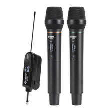 Load image into Gallery viewer, Debra Wireless Microphone PU-12H,UHF Cordless Handheld Dynamic Karaoke for Karaoke Singing with Rechargeable Receiver for Karaoke Machine,Wedding, DJ, Party, Speech, Church, Class Use, 50M
